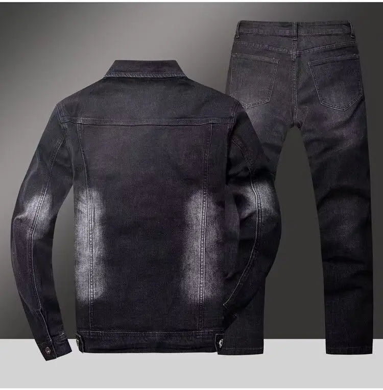 Ensemble denim en jeans 2 pièces Printemps/Automne