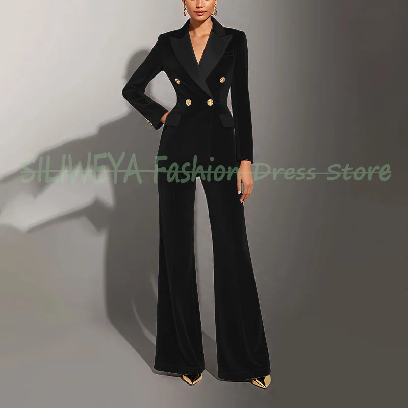 Ensembles femmes velours vert