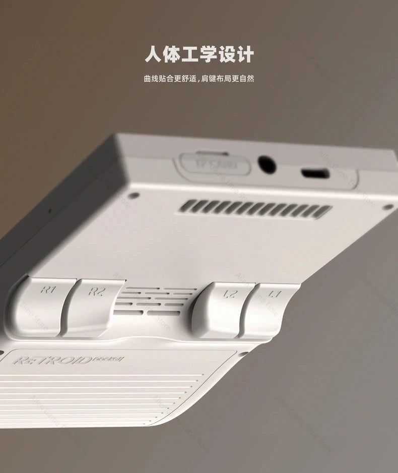 Retroid Pocket Classic Game Console 1240*1080 AMOLED 500Nits 3.92" Screen Custom 6 Keys 5000mAh Retro Handheld Game Console