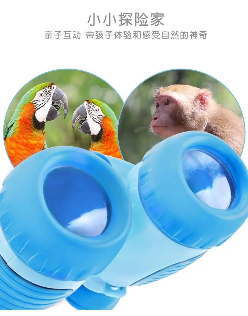 New cute and creative cartoon pattern lightweight portable high-definition binoculars toy for boys and girls of the Paw Team