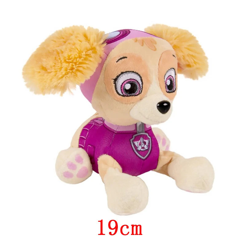 Paw patrol dog puppies toy plush doll puppy patrol toys doll Everest Patulla Canina action anime character children's toy gift