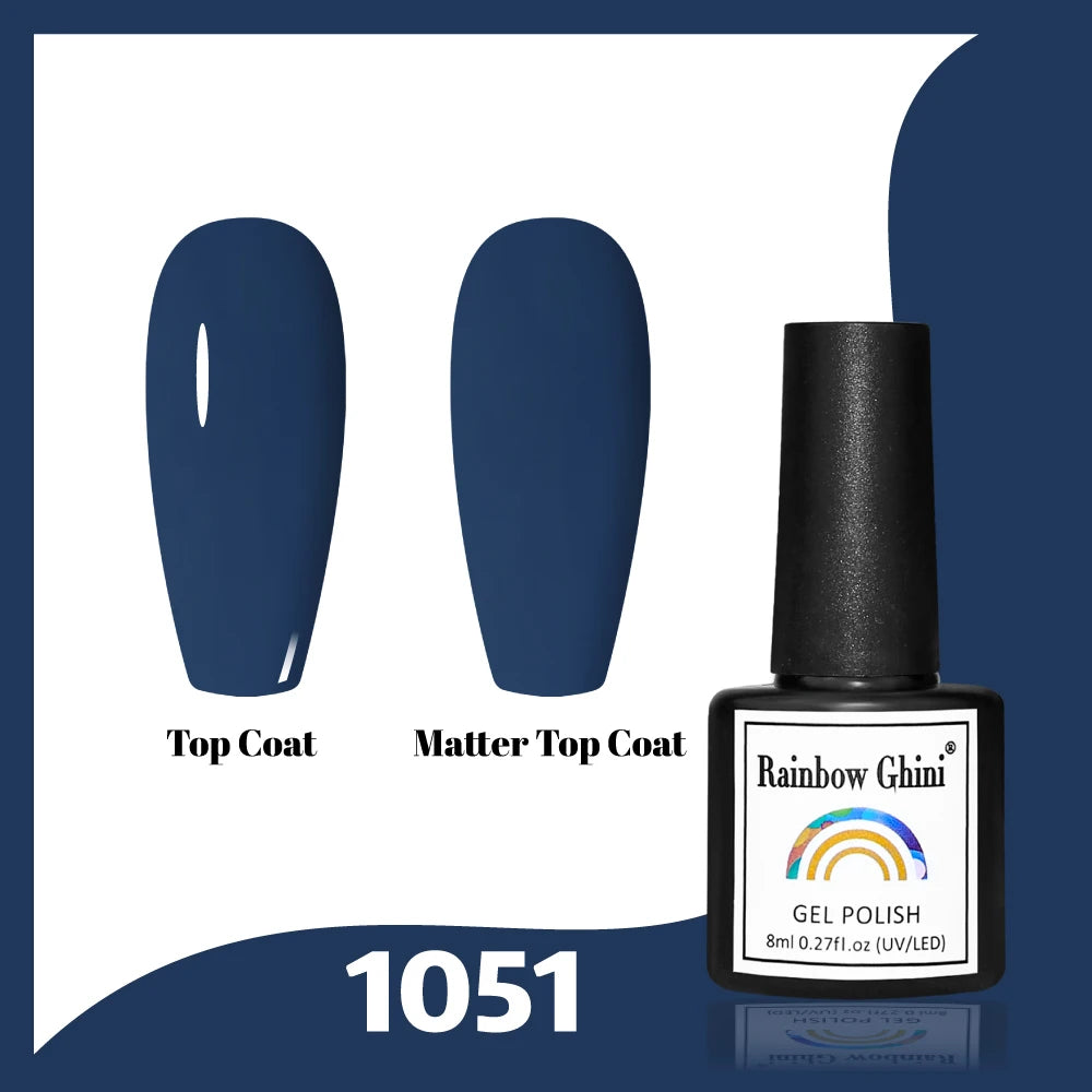 Gel Vernis à ongles semis permanents Paillettes 8Ml 150 couleurs