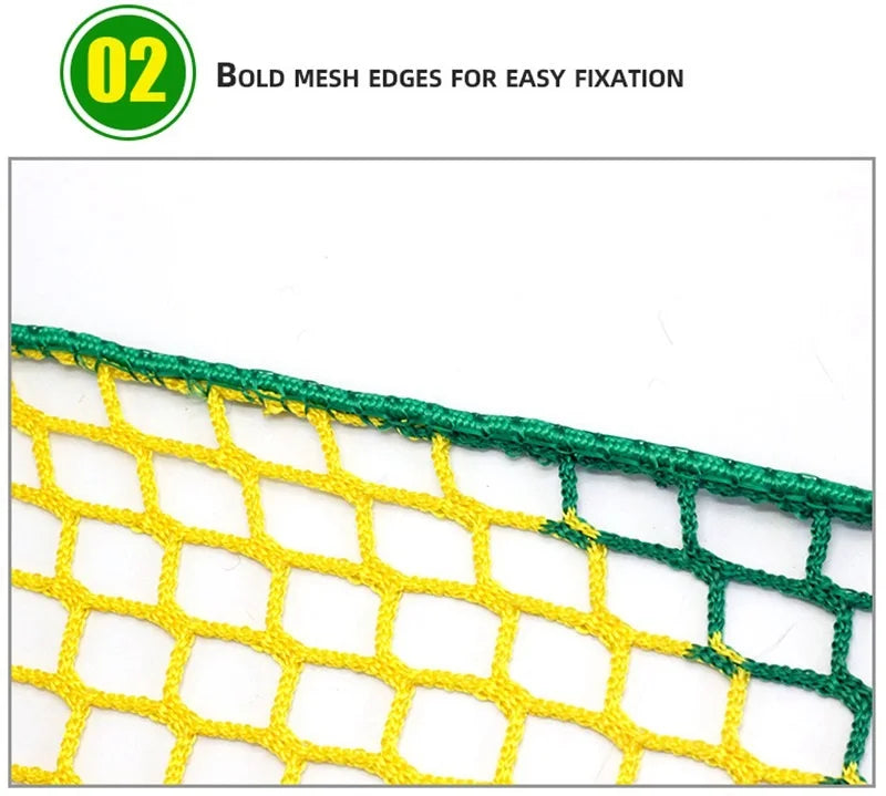 4mm Knotless Rope Net For Children's Playground Safety Fence No Knot Trampoline Stairs Anti Fall Mesh Netting