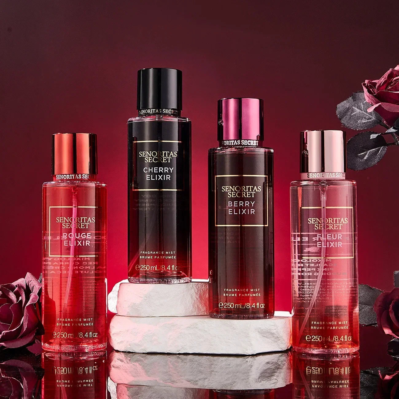 Parfum de fruits à fleurs thaïlandaises Parfum à la vanille pour femmes Parfum de rendez-vous longue durée Good Girl Parfume Body Spray Floral Mist 250ml