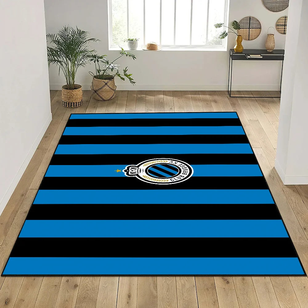 Club B-BruggeS K-KV Door Mat Entrance Non-slip Washable Kitchen Carpet Living Room Hallway Rug Bathroom Decoration