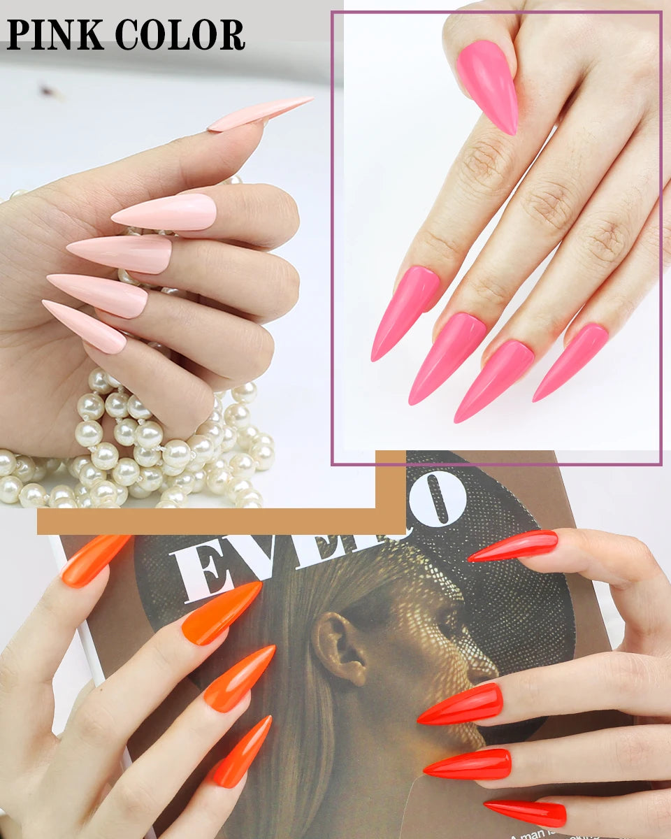 Gel Vernis à ongles semis permanents Paillettes 8Ml 150 couleurs