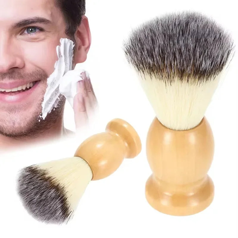Cheveux de blaireau naturel Brosse à raser pour hommes