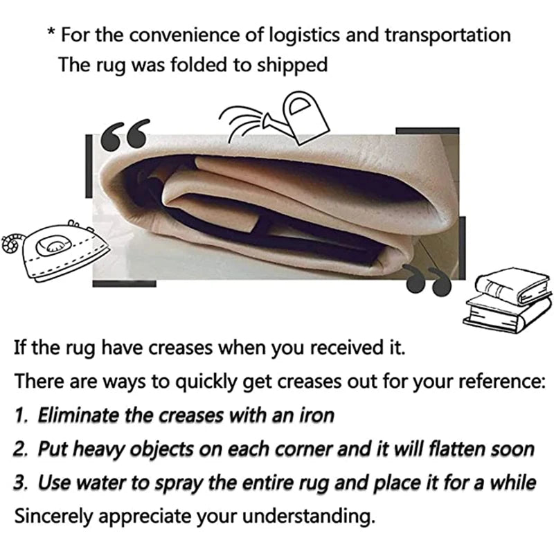 Nordic Solid Color Living Room Carpet Abstract Decoration Bedroom Bedside Large Rugs Modern Style Soft Plush Floor Mat Non-slip