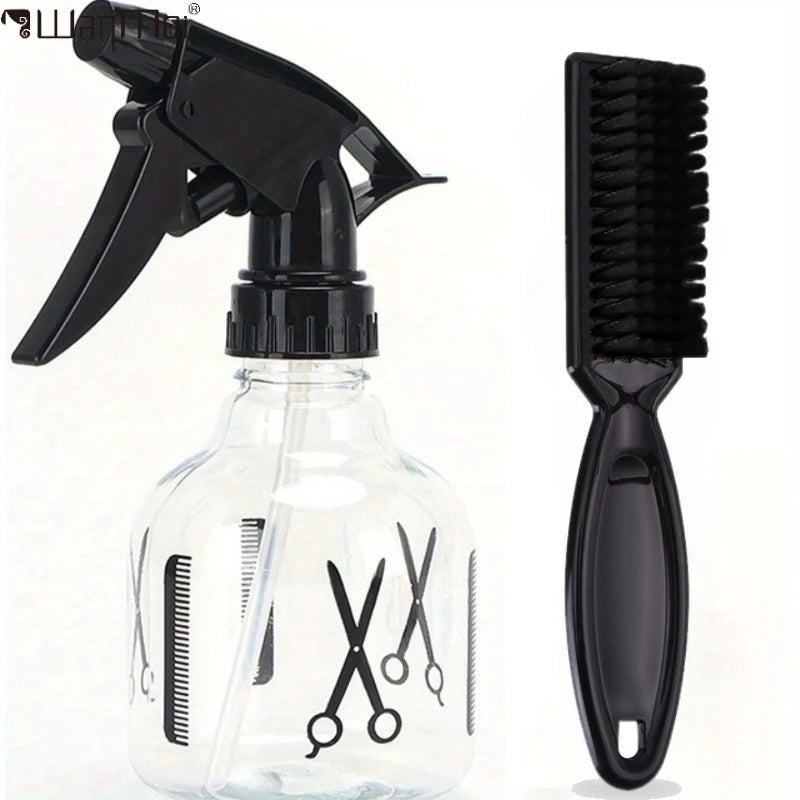 2PCS Barber Spray Bottle Set Coiffeur Coupe de cheveux