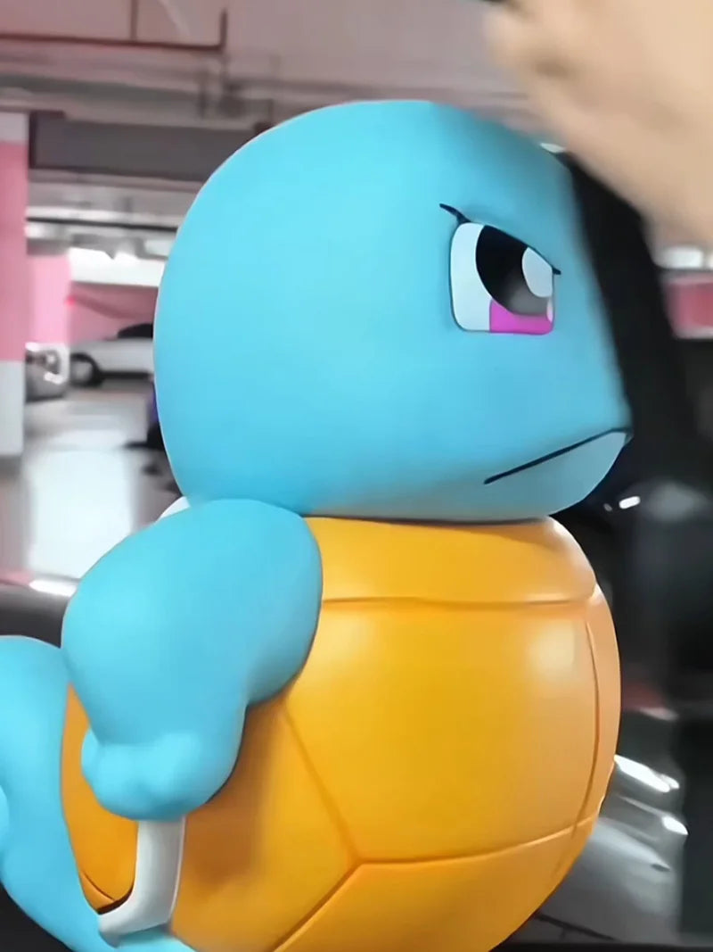 New Popular Toys Anime Will Spray Water Jenny Car Accessories Spray Water Big Size Proud And Cute Model Toys Car Squirtle Orname