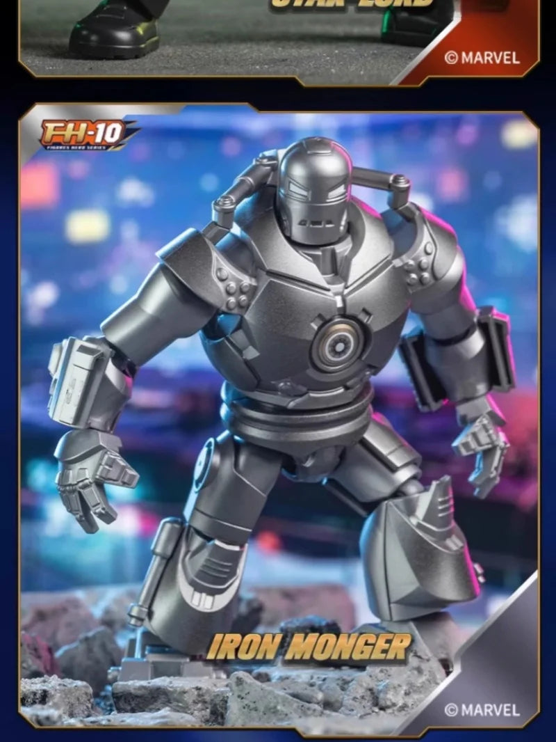 BLOKEES Marvel Building Blocks Galaxy Version 2 Unlimited Legend series Spider Man Iron Man Assembling Toy Model Ornaments Gifts