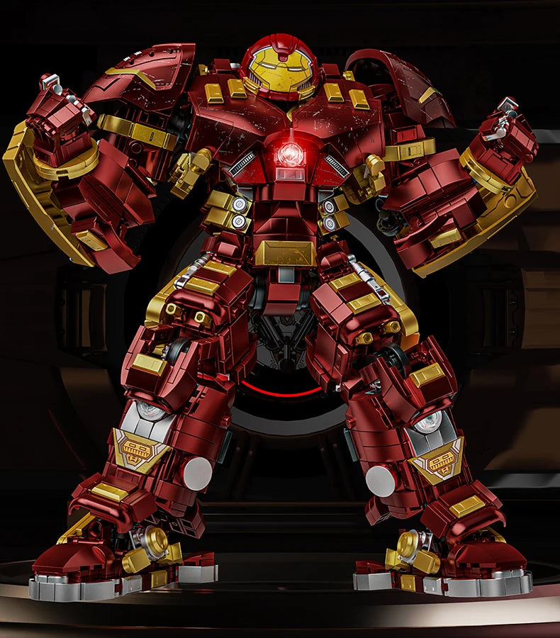 Superheroes MOC Building Blocks 2600+Pcs Marvel Iron Man Bricks Set Room Ornament DIY Toys Christmas Gifts for Kids Boys Adult