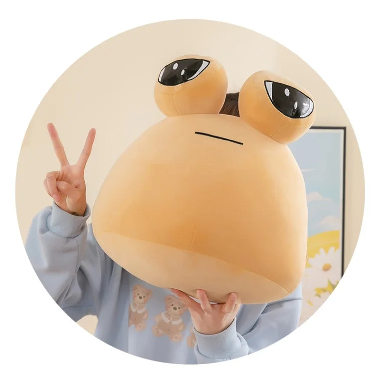 22/30/40/55cm My Pet Alien Pou Big Size Plush Toy Kawaii Alien Pet Dolls Cute Pou Stuffed Toys Soft Pillow Animal Gifts for Kids