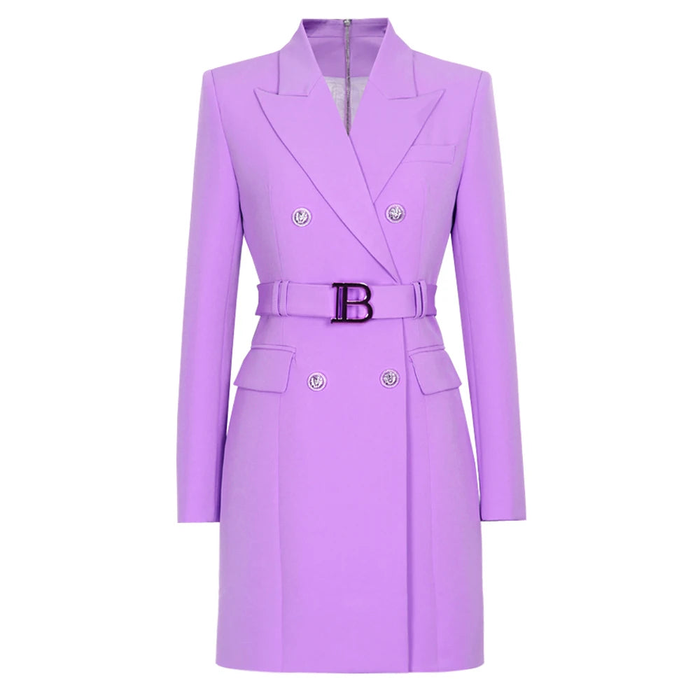 Suit Skirt Spring And Autumn New Temperament Ladies High-quality Waist And High Goddess Professional Suit Dress Jacket Female