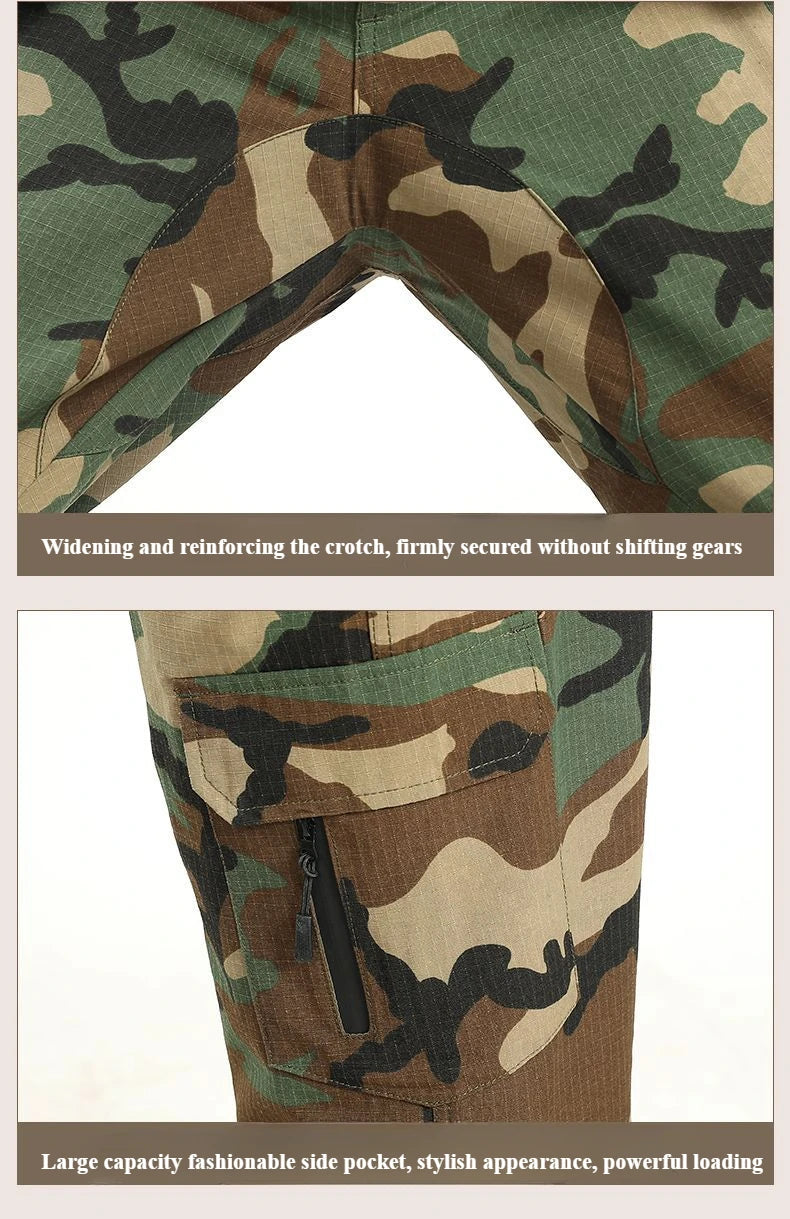 Ensemble de Travail Extérieur uniforme respirant  Camouflage Printemps