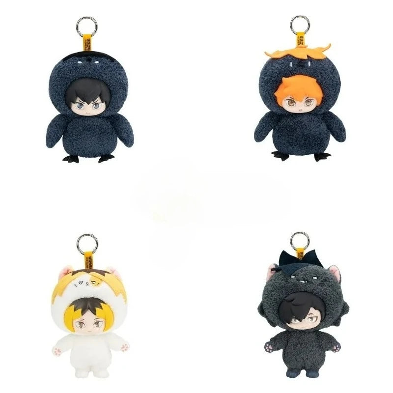 In Stock New Haikyuu!! Yu Nishinoya Anime Tadashi Yamaguchi Shoyo Hinata Blind Box Vinyl Pendant Anime Toys Peripheral