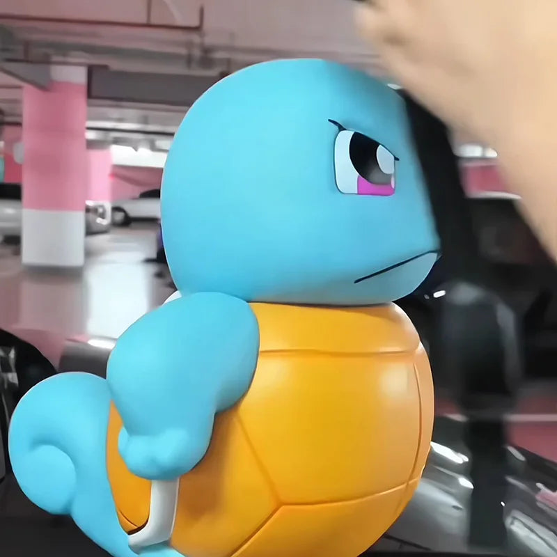 New Popular Toys Anime Will Spray Water Jenny Car Accessories Spray Water Big Size Proud And Cute Model Toys Car Squirtle Orname