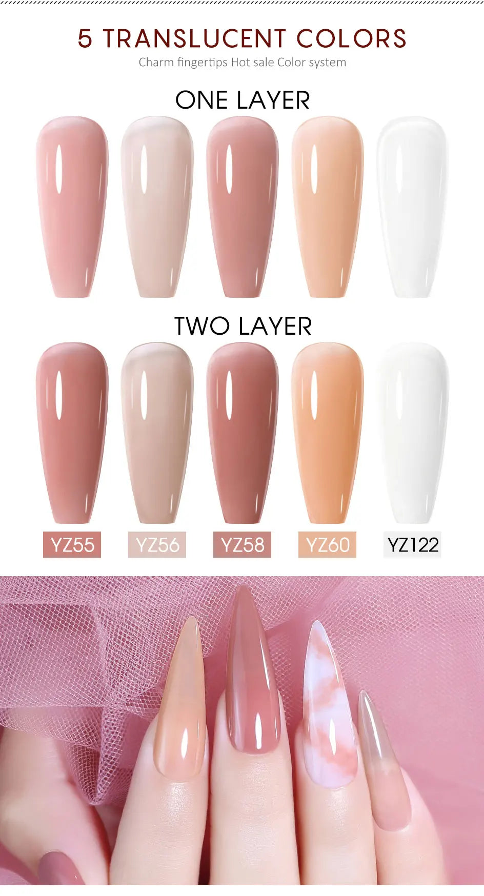 NAILCO Vernis Semi Permanent UV Gel Nail Polish Black White Color Nails Art Manicure TOP BASE Varnish Hybrid Nail Professionals