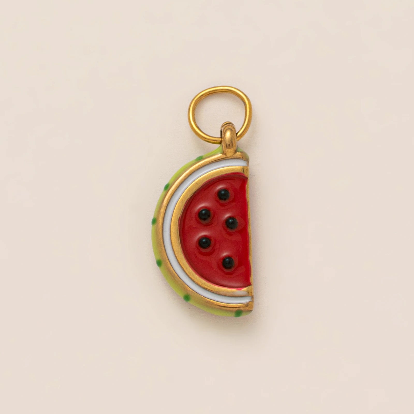 Cute Enamel Charms Stainless Steel 18K Gold Plated, DIY Jewelry Making Pendants for Handmade Necklac
