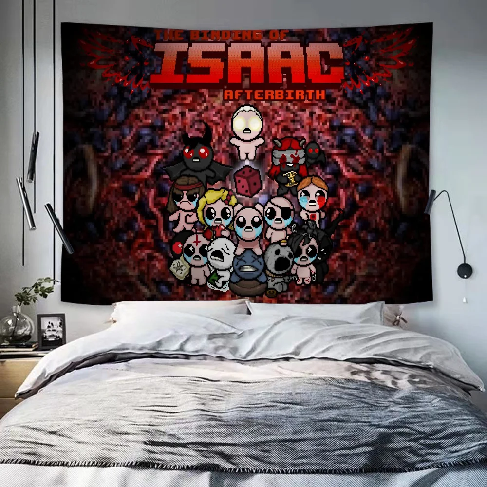 ربط إسحاق نسيج جداري ملون معلق على الحائط نسيج جداري بوهيمي معلق على الحائط ملاءات ماندالا