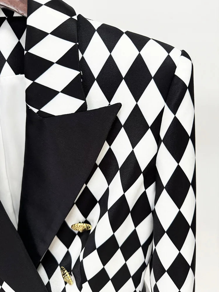 Blazer Jacket HIGH STREET collection 2025  a double boutonnage