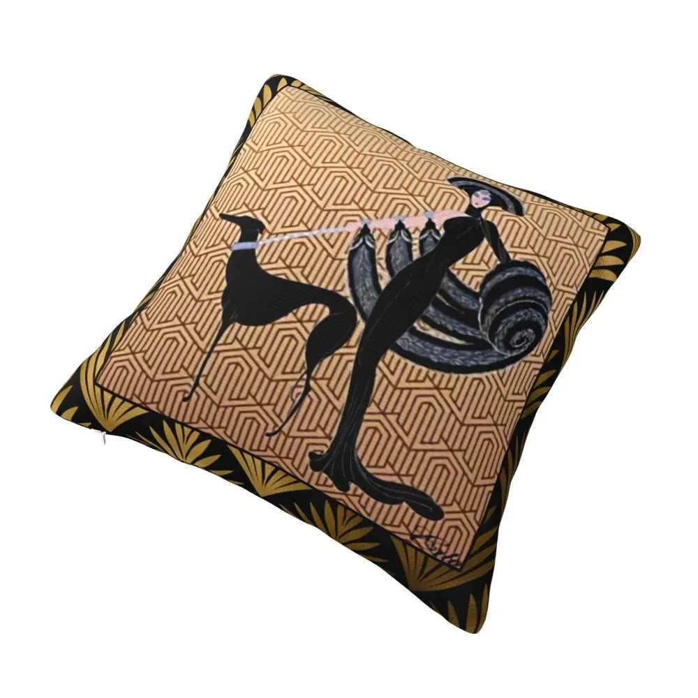 Custom Cute Whippet Greyhound Pillow Case Decor Home Hound Dog Luxury Cushion Cover Car Pillowcase