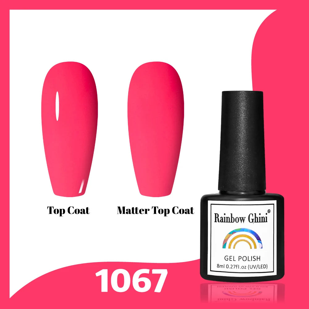 Gel Vernis à ongles semis permanents Paillettes 8Ml 150 couleurs