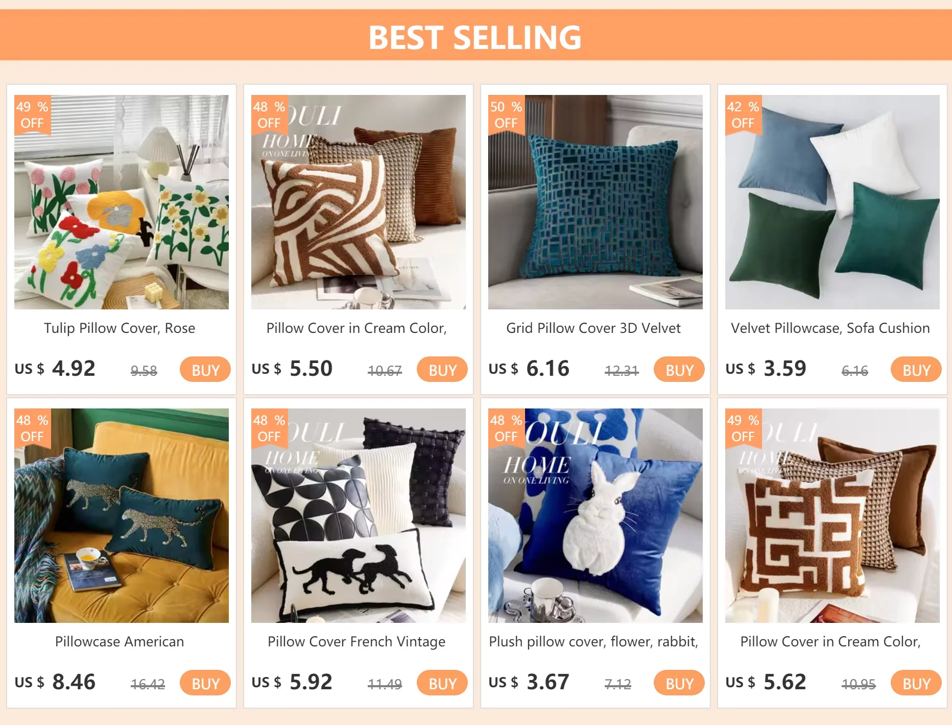 Pillow Cover Christmas Embroidered Pillow Cushion Cover Christmas Snowflake Deer 45x45cm Household Pillowcase