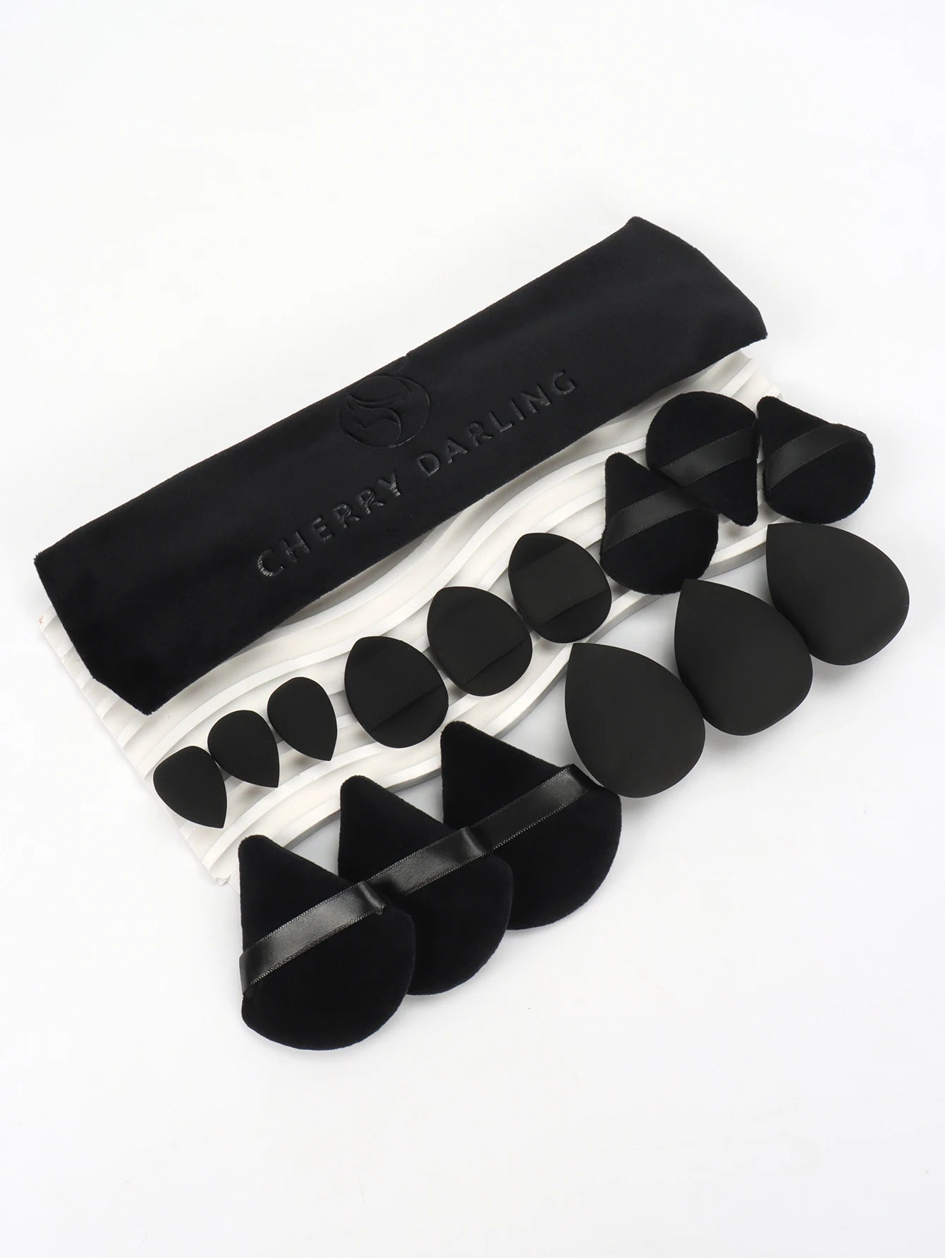 Casual Hairband 16-Piece Set, Face Wash, Facial Cleansing, Makeup Removal, Travel, Suitable for All Skin Types