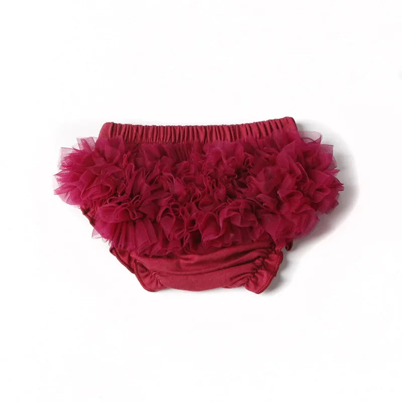 New Summer Shorts for Baby Girl Solid Color White Pink Yellow Grey Red Underpants Mesh Elastic Waist Children's Clothing E1200