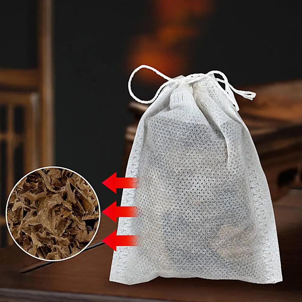 3-30g Natural Terminalia Catappa Foetida Leaf With Bag PH Balance Water Conditioner Fish Tank Filter Aquarium Clean Tool