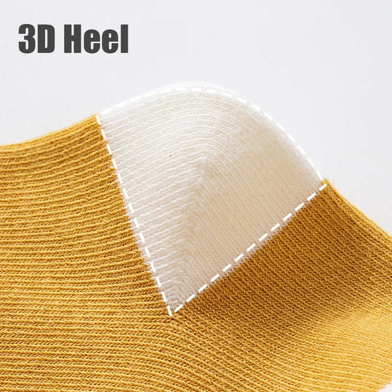 3 Pairs Baby Socks Soft Children Kids Socks Breathable Cartoon Kids Boys Girl Socks For Toddler