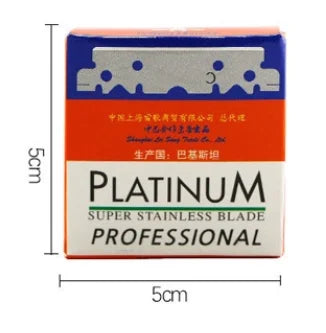 Rasoir de barbier coupe de cheveux barbe sourcils rasage outils dépilation manuelle rasoirs à bords droits