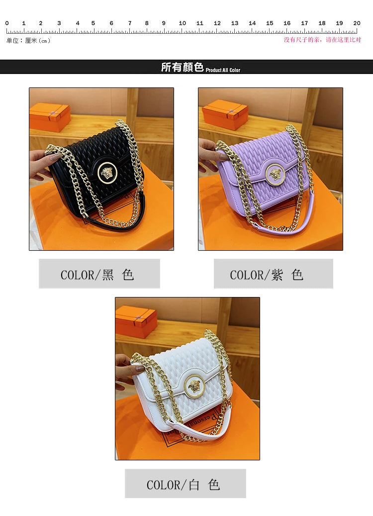 Leather Crossbody Bag Women's Shoulder Bag Messenger Bag Tote Bags Classic Elegant Luxury Brand