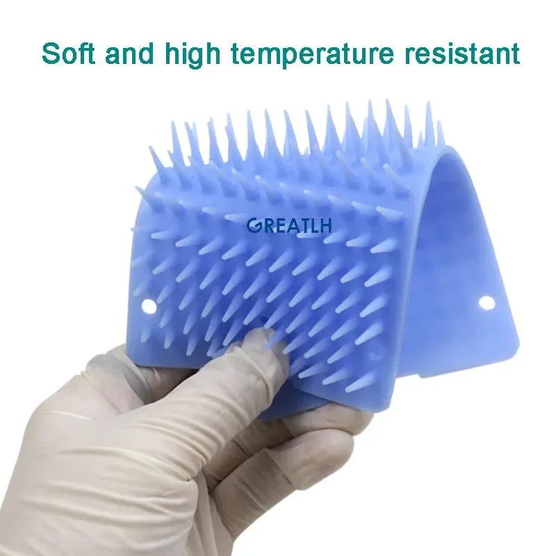 Disinfection Box Sterilization Tray Box Case with Silicone Pad Autoclavable Box