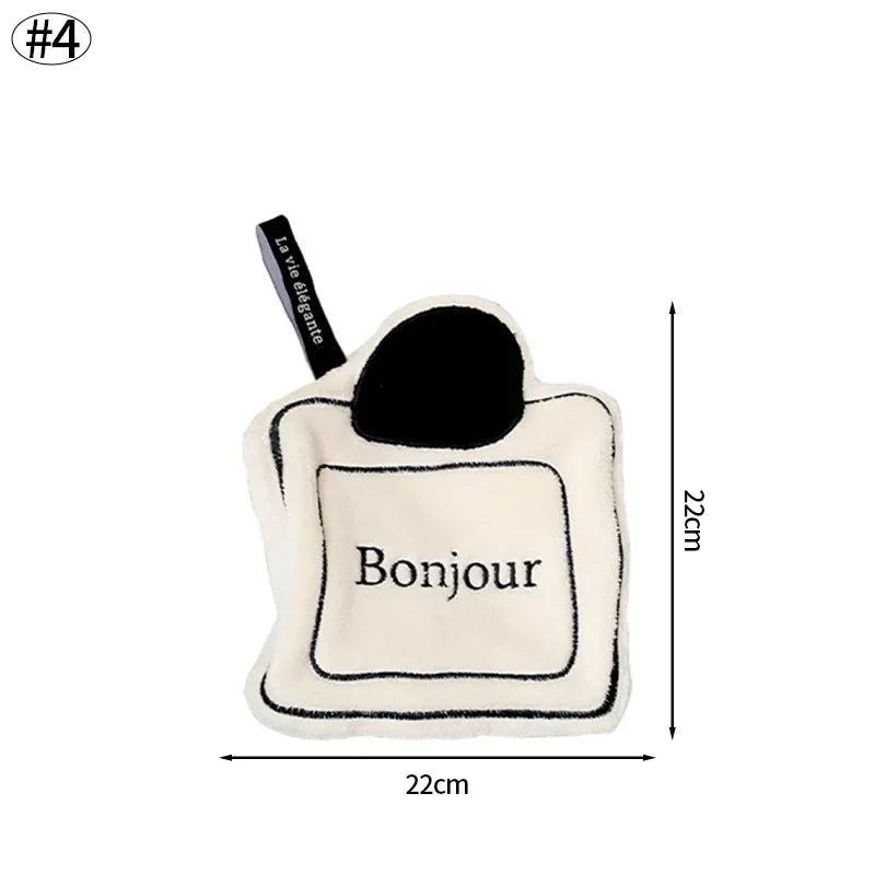 Rose-Shaped Hanging Hand Towel – Decorative Kitchen & Bathroom Washcloth