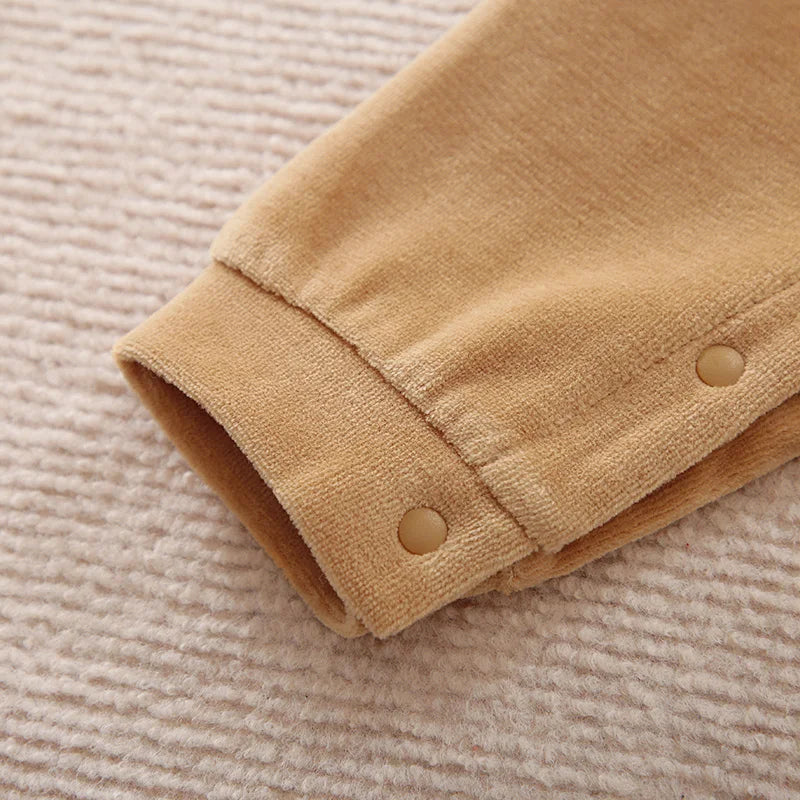 Autumn and winter newborn Christmas long sleeve cute moose onesie pure cotton for comfort and breathability