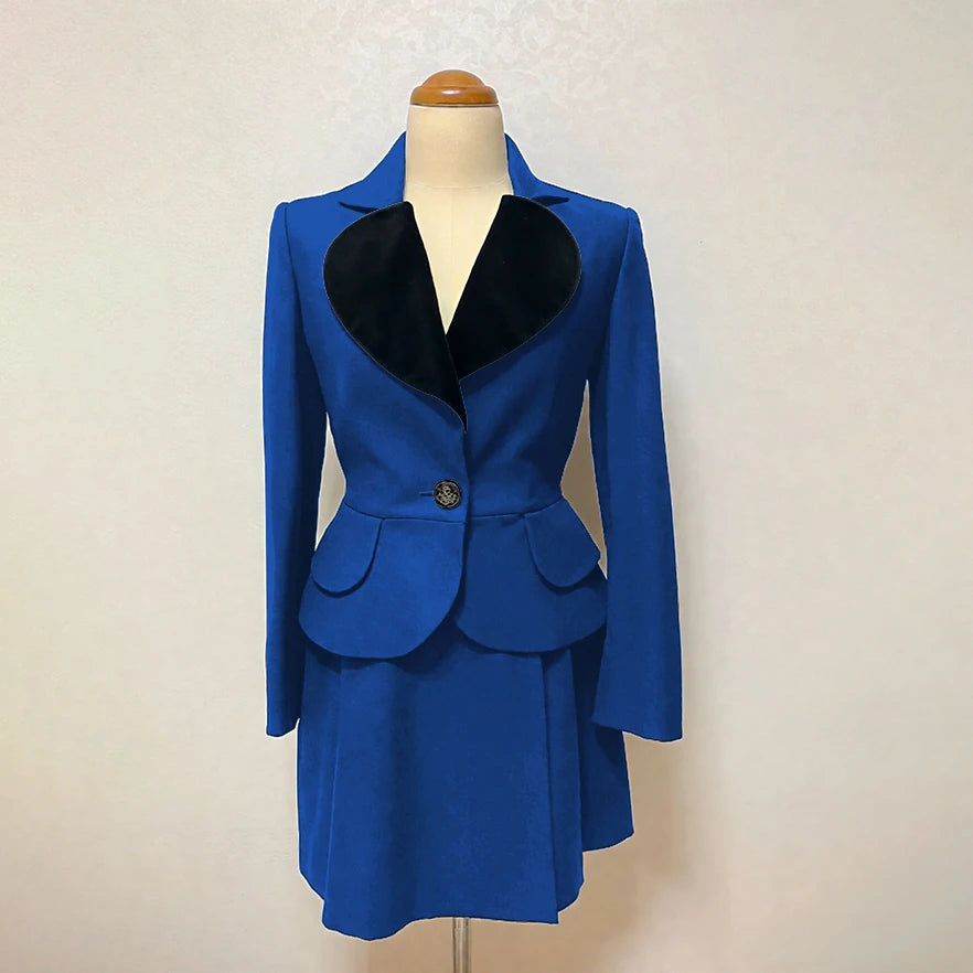 Costume 2 pièces personnalisé slim sweet