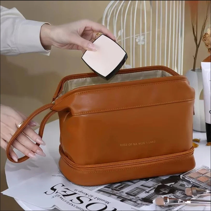 Sac de rangement portable pour cosmétiques, grande capacité