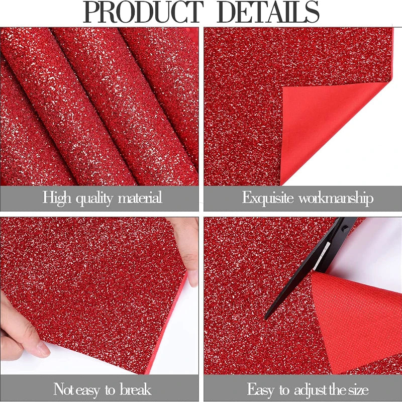 Sparkling Red Long Striped Carpet, Wedding Christmas Thanksgiving Outdoor Runway Long Carpet, Romantic Wedding Hallway Carpet