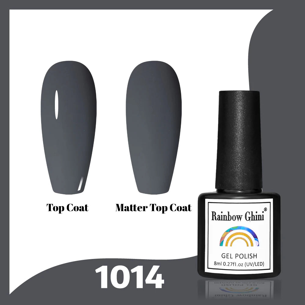 Gel Vernis à ongles semis permanents Paillettes 8Ml 150 couleurs