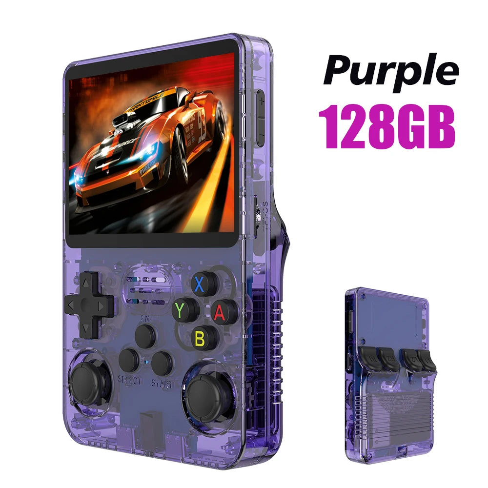 R36S Retro Handheld Video Game Console Linux System 3.5 Inch IPS Screen Portable Pocket Video Player 64G 128GB Games Boy Gift