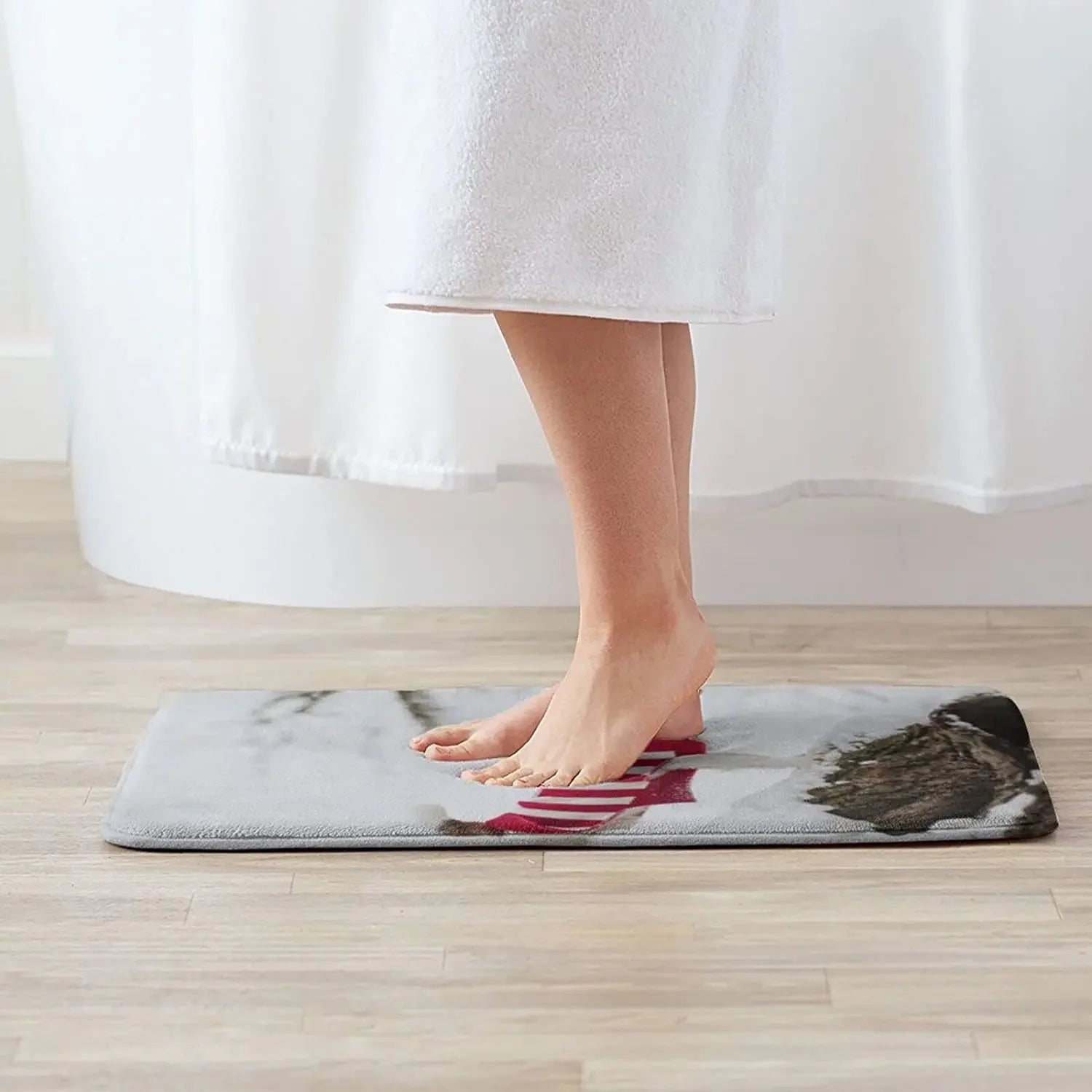 Custom Pet Rug Upload Your Logo Photo Text Personalized Doormat Soft Custom Rug For Front Door Christmas Gifts Halloween Decor