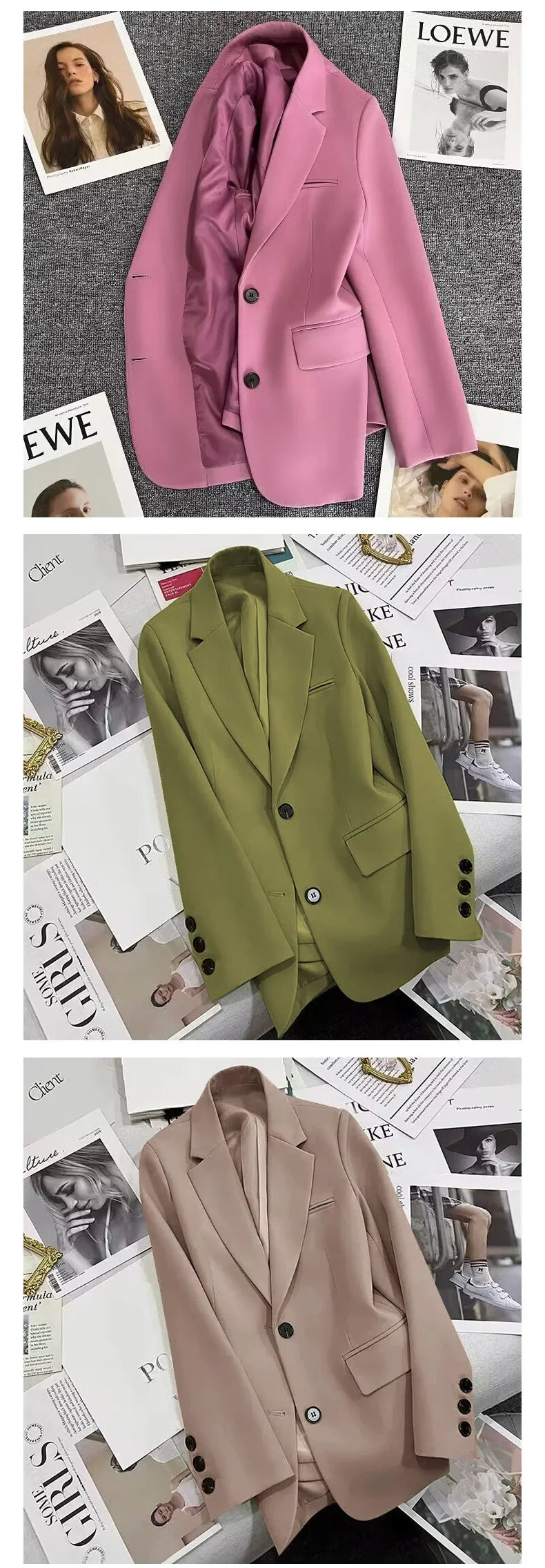 Veste a simple boutonnage slim fit élégant