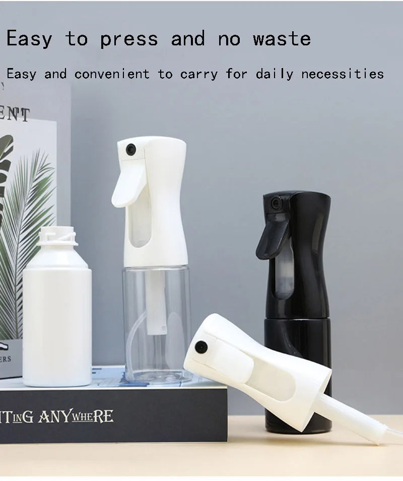 High Pressure Continuous Spray Bottle Hairdressing Hydrating Spray Bottle Press Mist Spray Bottle to Water Flowers