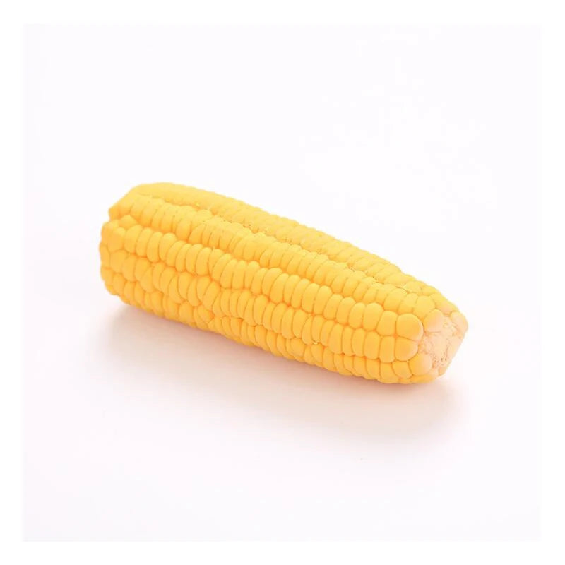 New Pet Toys Squeak Toys Latex Corn shape Puppy Dogs Toy Pet Supplies Training Playing Chewing Dog funny Toy For Small Dogs