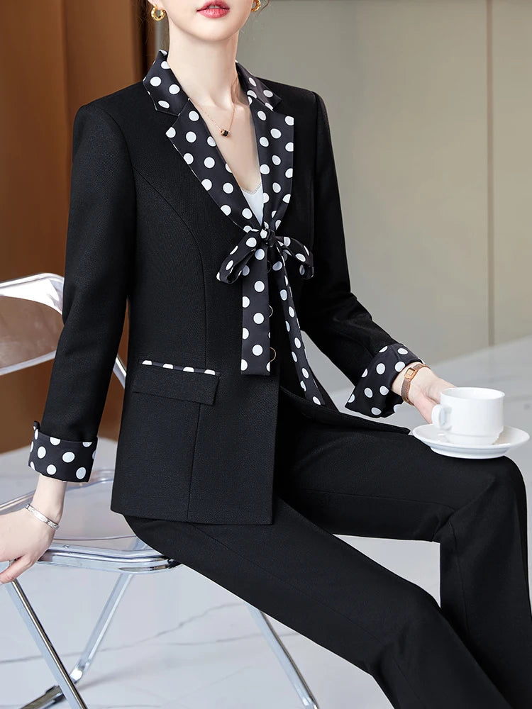 Ensemble 2 pièces veste et pantalon élégant