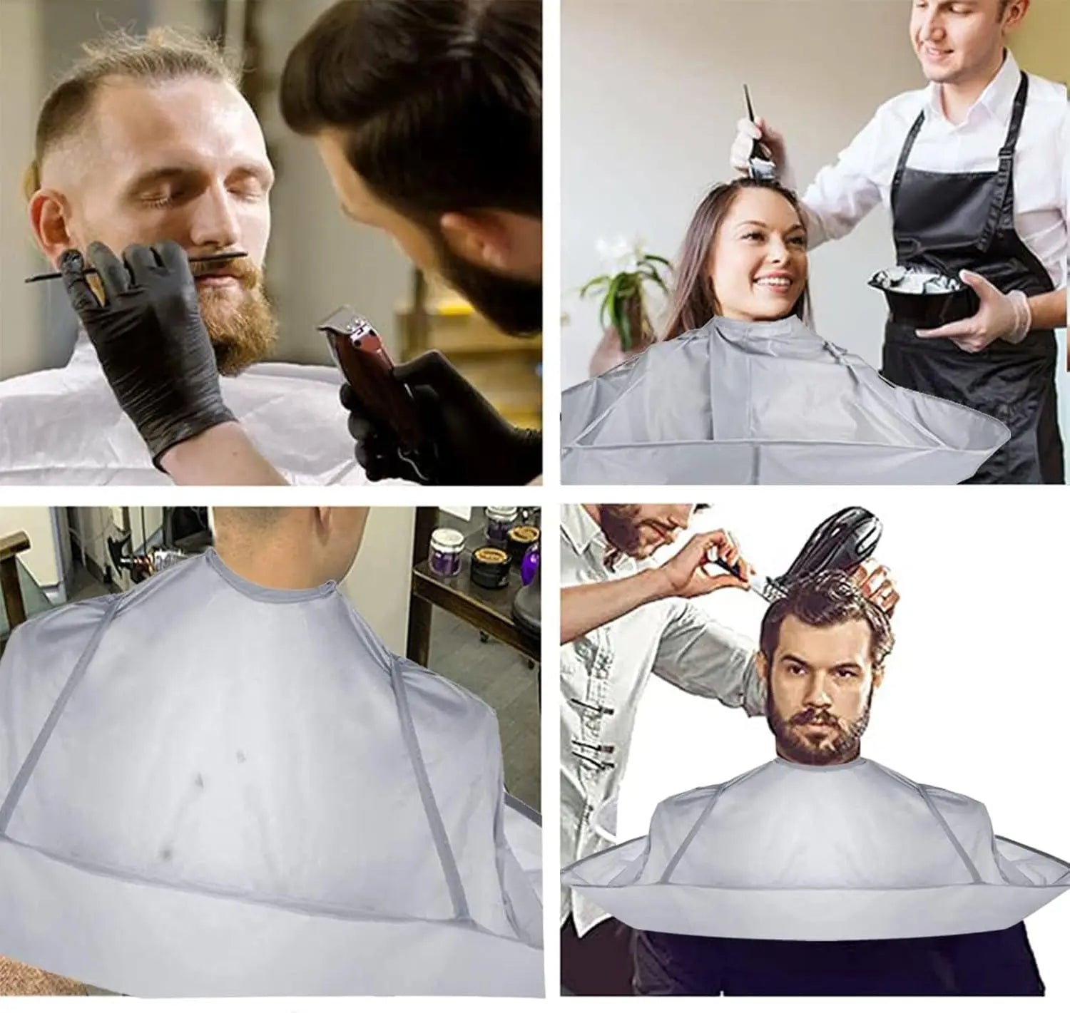 Cape de coupe de cheveux