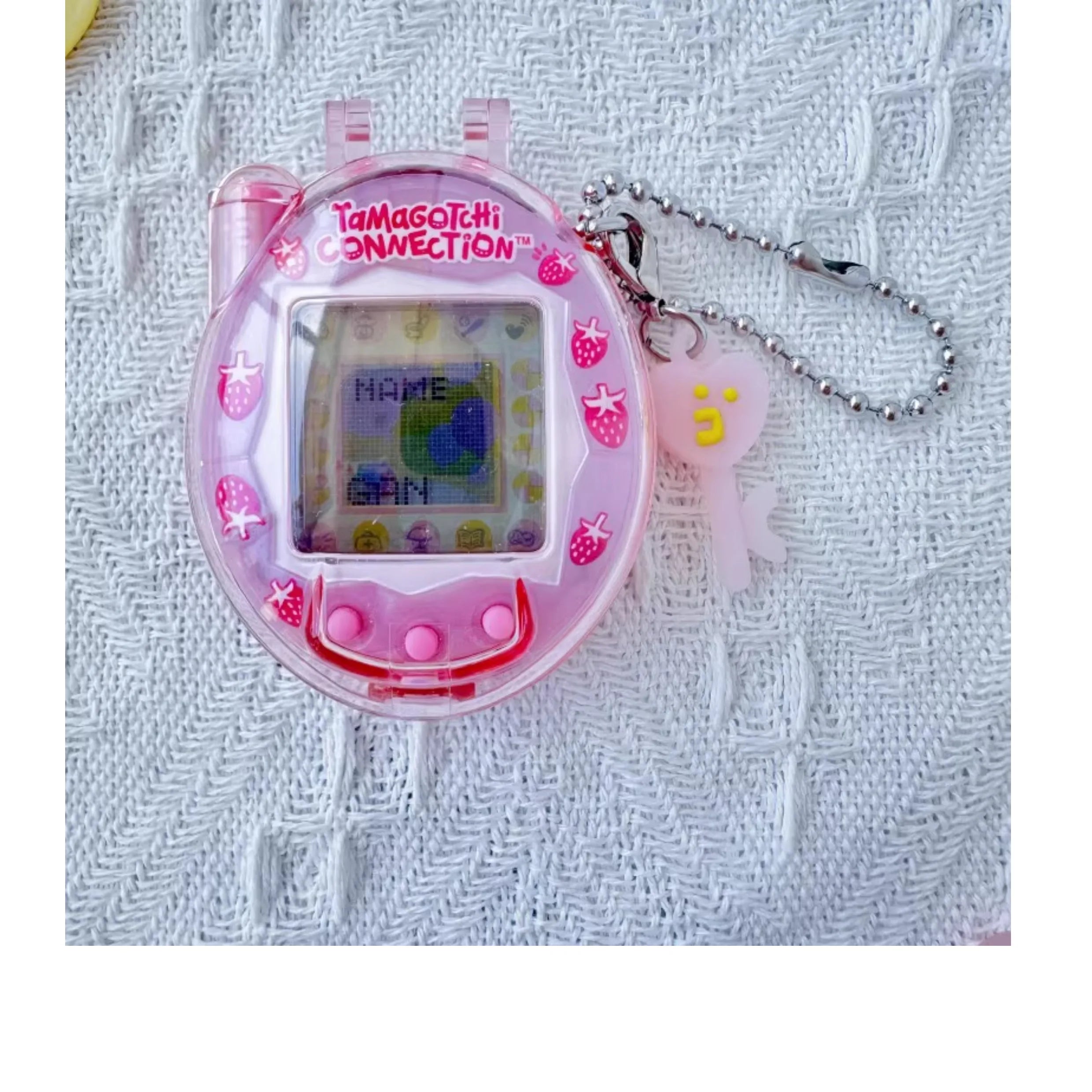 Protective Case Only For Tamagotchi Connection V3 Transparent Hard Shell Storage Box Dustproof Decor Kid Toys Present
