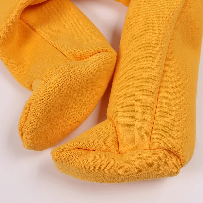 2025 autumn and winter new animal shaped thick jumpsuit baby clothes newborn leg hugging crawling clothes